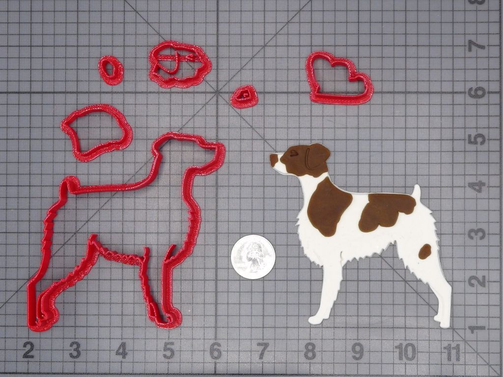 Brittany Spaniel Dog Body 266-H453 Cookie Cutter Set