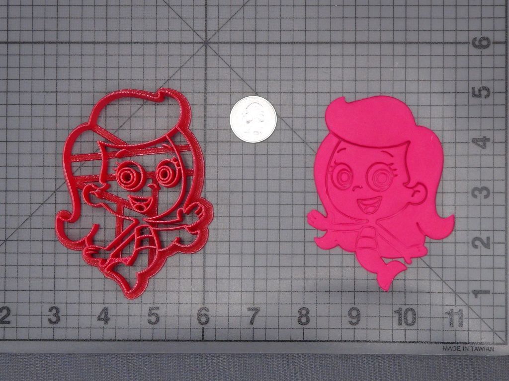 Bubble Guppies - Molly Body 266-H387 Cookie Cutter