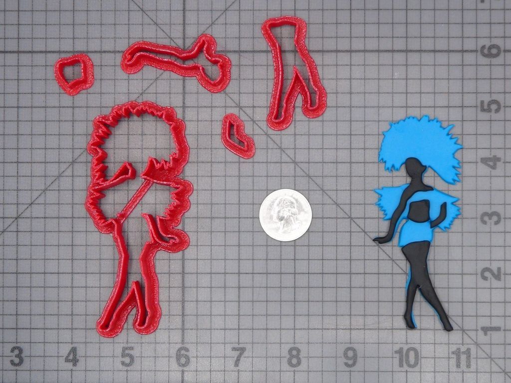 Carnival Dancer 266-H466 Cookie Cutter Set