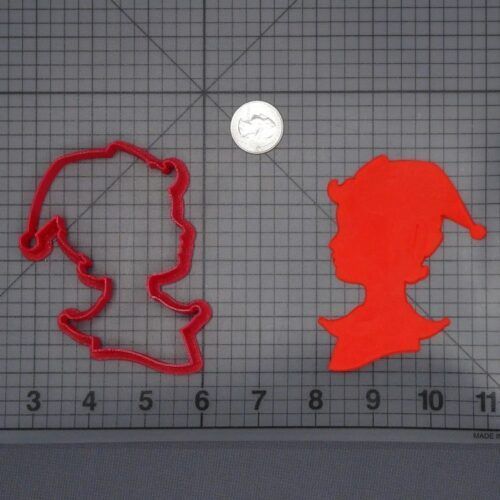 Christmas - Elf Head 266-H529 Cookie Cutter Silhouette