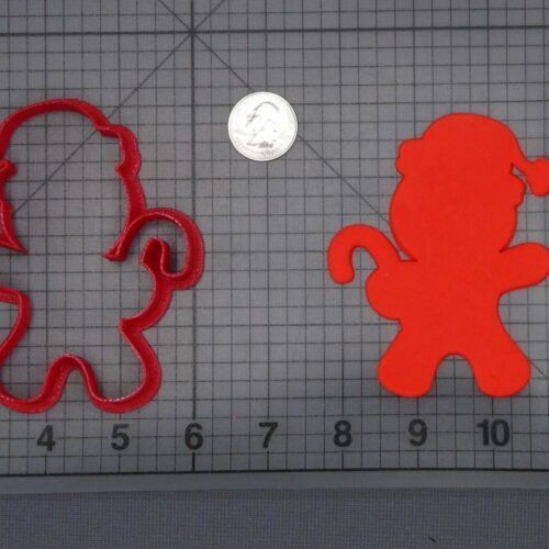 Christmas - Gingerbread Man 266-H456 Cookie Cutter Silhouette