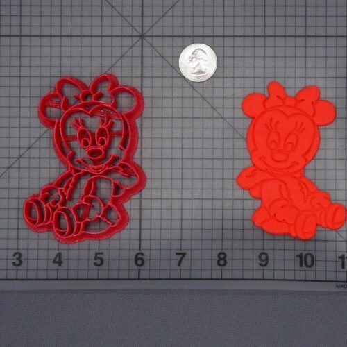 Christmas - Minnie Mouse Baby Body 266-H532 Cookie Cutter