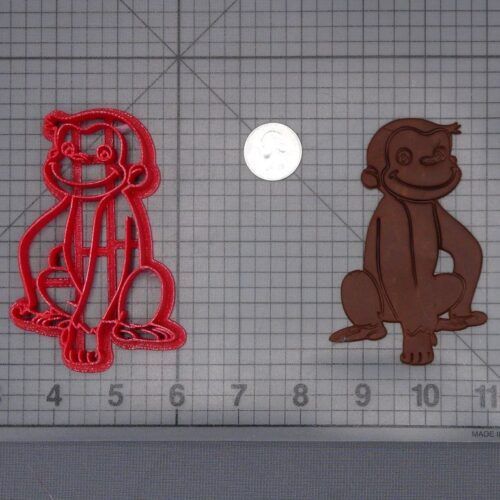 Curious George Body 266-H318 Cookie Cutter