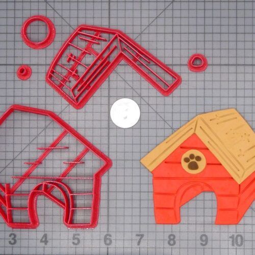 Dog House 266-H451 Cookie Cutter Set