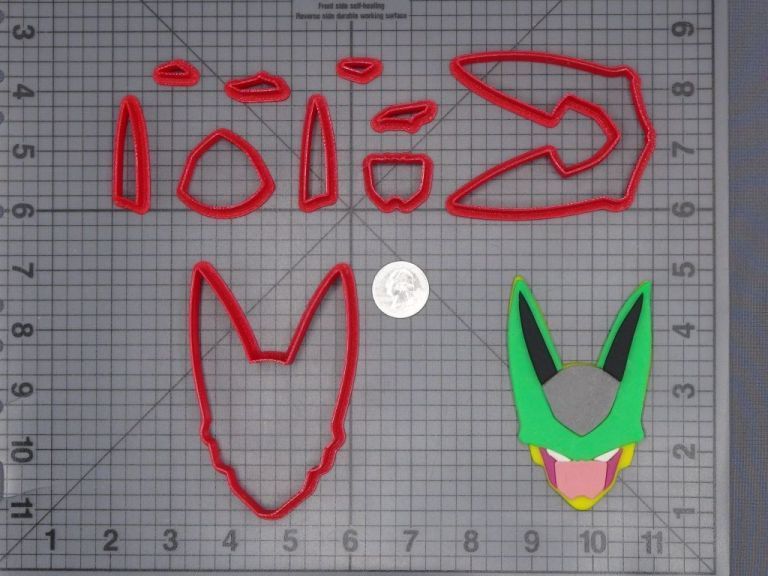 Dragon Ball Z - Cell Head 266-H016 Cookie Cutter Set