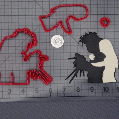 Edward Scissor Hands - Edward and Kim 266-H577 Cookie Cutter Set