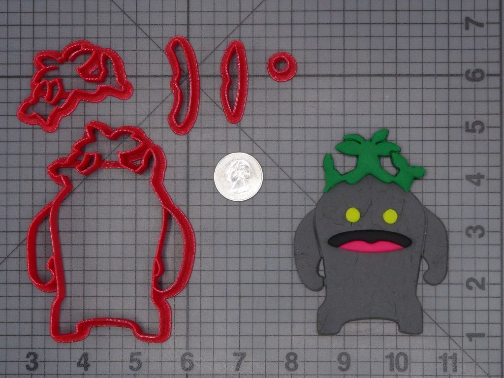 Final Fantasy - Goobbue 266-H469 Cookie Cutter Set