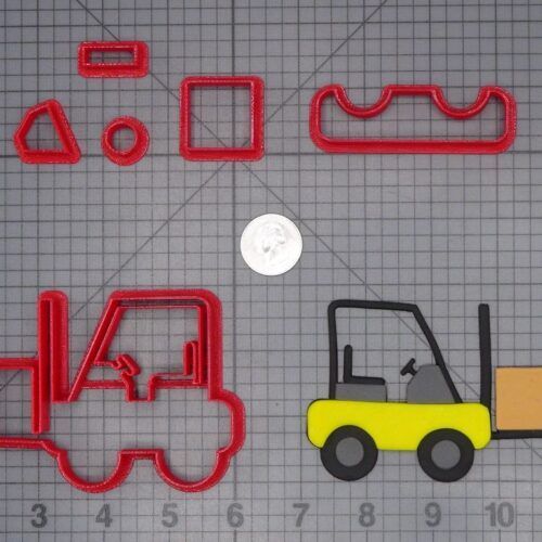 Forklift 266-H192 Cookie Cutter Set