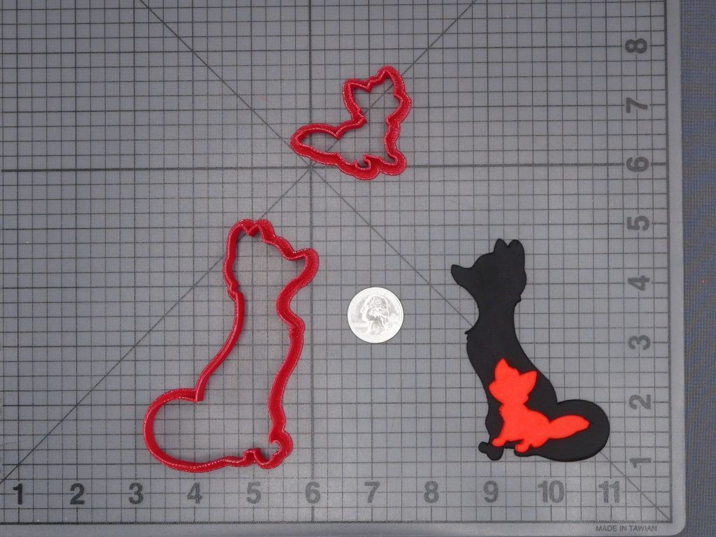 Fox and the Hound - Tod Cameo 266-H194 Cookie Cutter Set