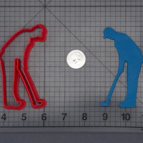 Golfer 266-H426 Cookie Cutter Silhouette