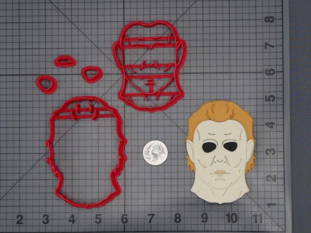 Halloween - Michael Myers Head 266-H520 Cookie Cutter Set