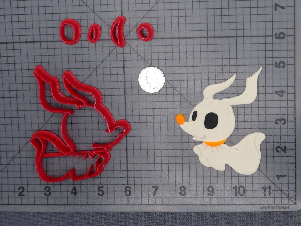 Halloween - Nightmare Before Christmas - Zero Body 266-H510 Cookie Cutter Set