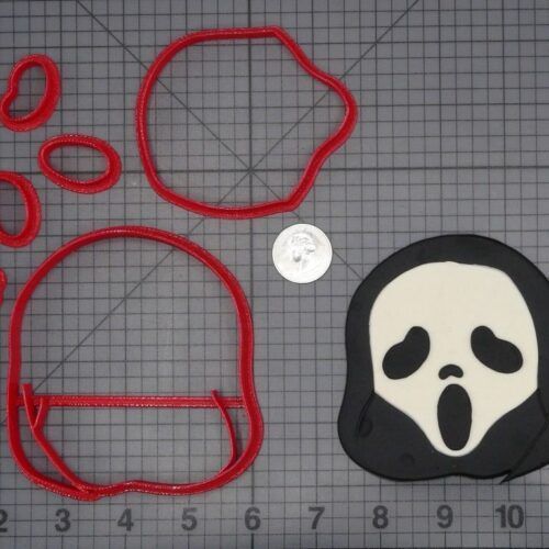 Halloween - Scream - Ghostface Head 266-H523 Cookie Cutter Set