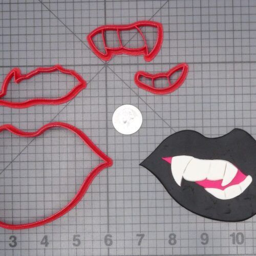 Halloween - Vampire Lips 266-H509 Cookie Cutter Set