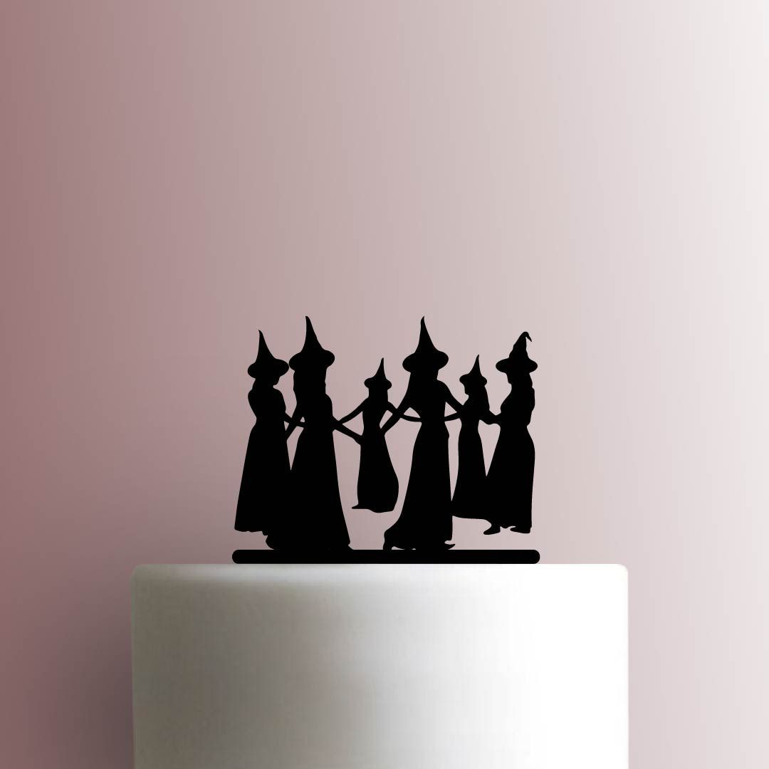 Halloween - Witch Circle 225-B184 Cake Topper