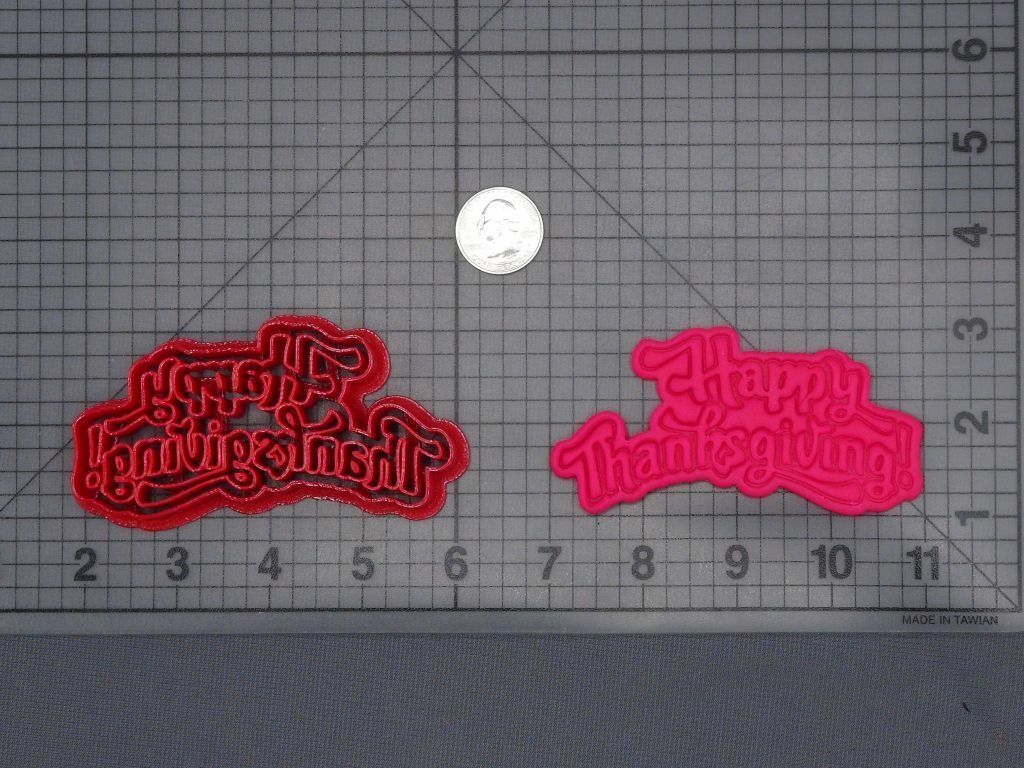 Happy Thanksgiving 266-H525 Cookie Cutter