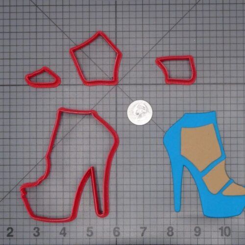 High Heel with Foot 266-H235 Cookie Cutter Set
