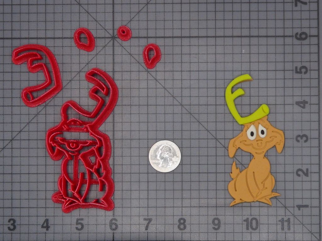 How the Grinch Stole Christmas - Max Dog Body 266-H471 Cookie Cutter Set