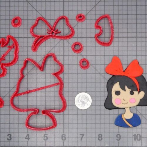 Kikis Delivery Service - Kiki 266-H059 Cookie Cutter Set