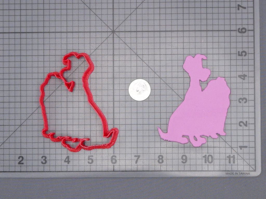 Lady and the Tramp 266-H638 Cookie Cutter