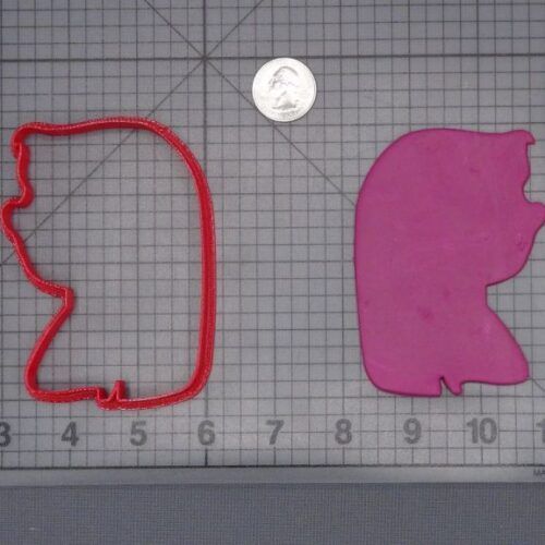 Lilo and Stitch - Lilo Head 266-H562 Cookie Cutter Silhouette
