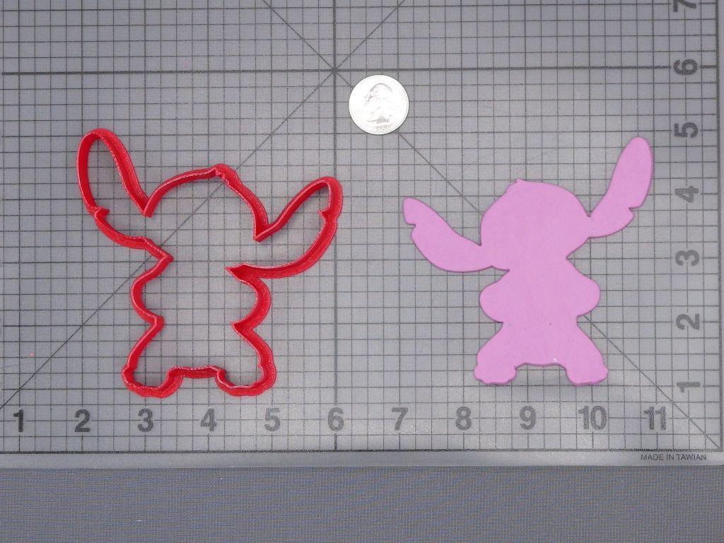 Lilo and Stitch - Stitch Body 266-H636 Cookie Cutter Silhouette