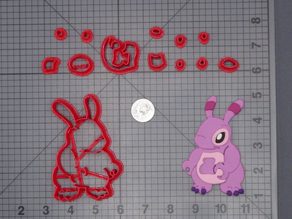 Lilo and Stitch - Vialet Body 266-H273 Cookie Cutter Set