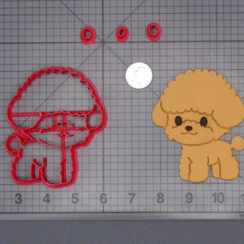 Minature Poodle Dog Body 266-H162 Cookie Cutter Set
