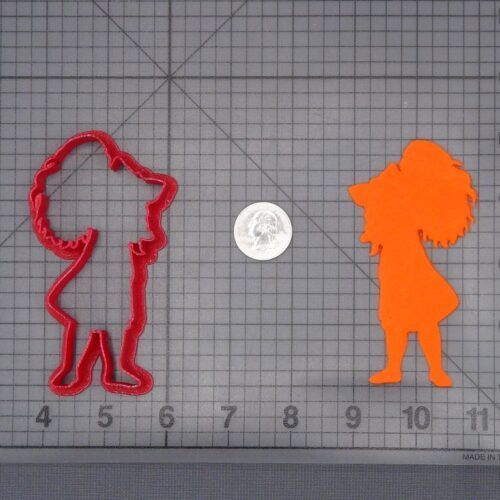 Moana and Pua Body 266-H322 Cookie Cutter Silhouette