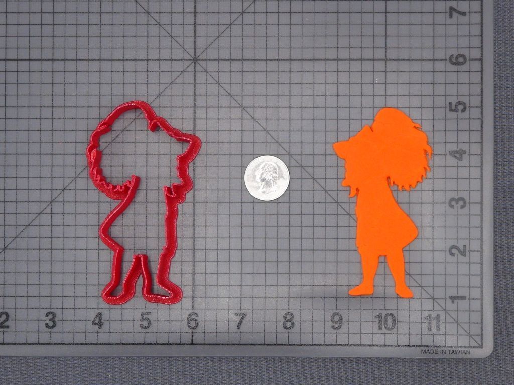 Moana and Pua Body 266-H322 Cookie Cutter Silhouette