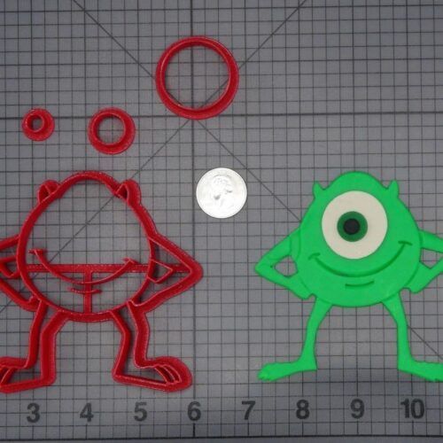 Monsters Inc - Mike Body 266-H475 Cookie Cutter Set