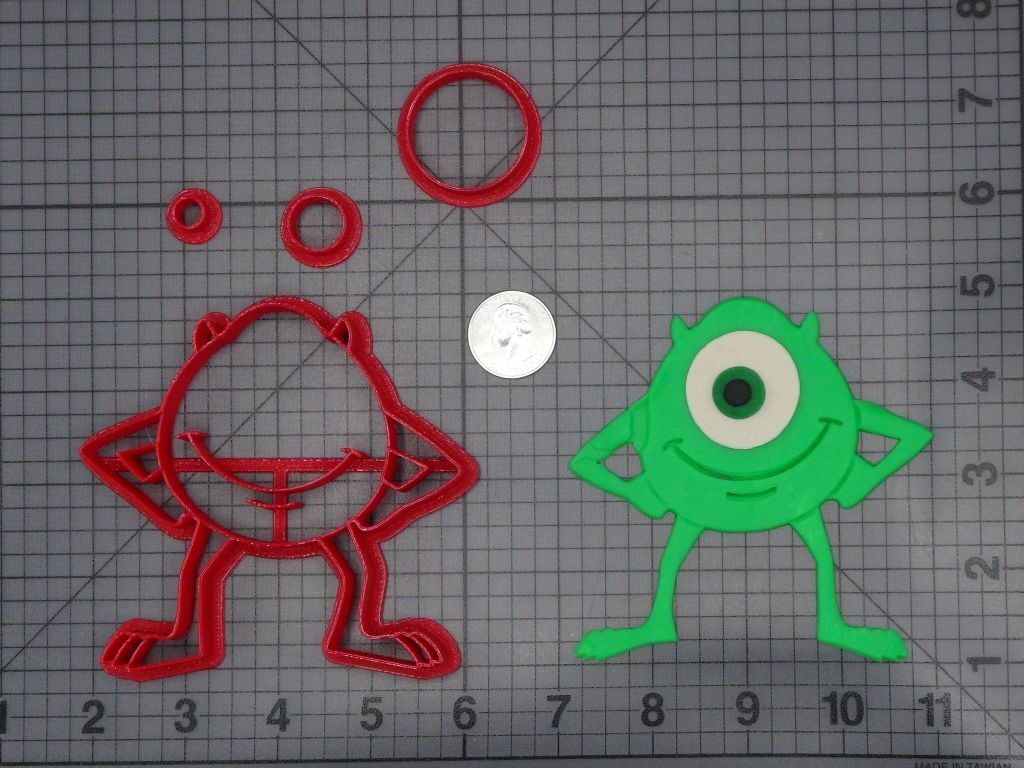 Monsters Inc - Mike Body 266-H475 Cookie Cutter Set