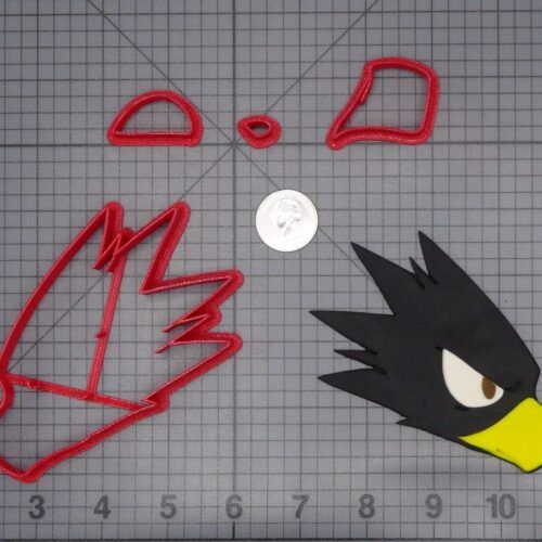 My Hero Academia - Fumikage Tokoyami Head 266-H204 Cookie Cutter Set