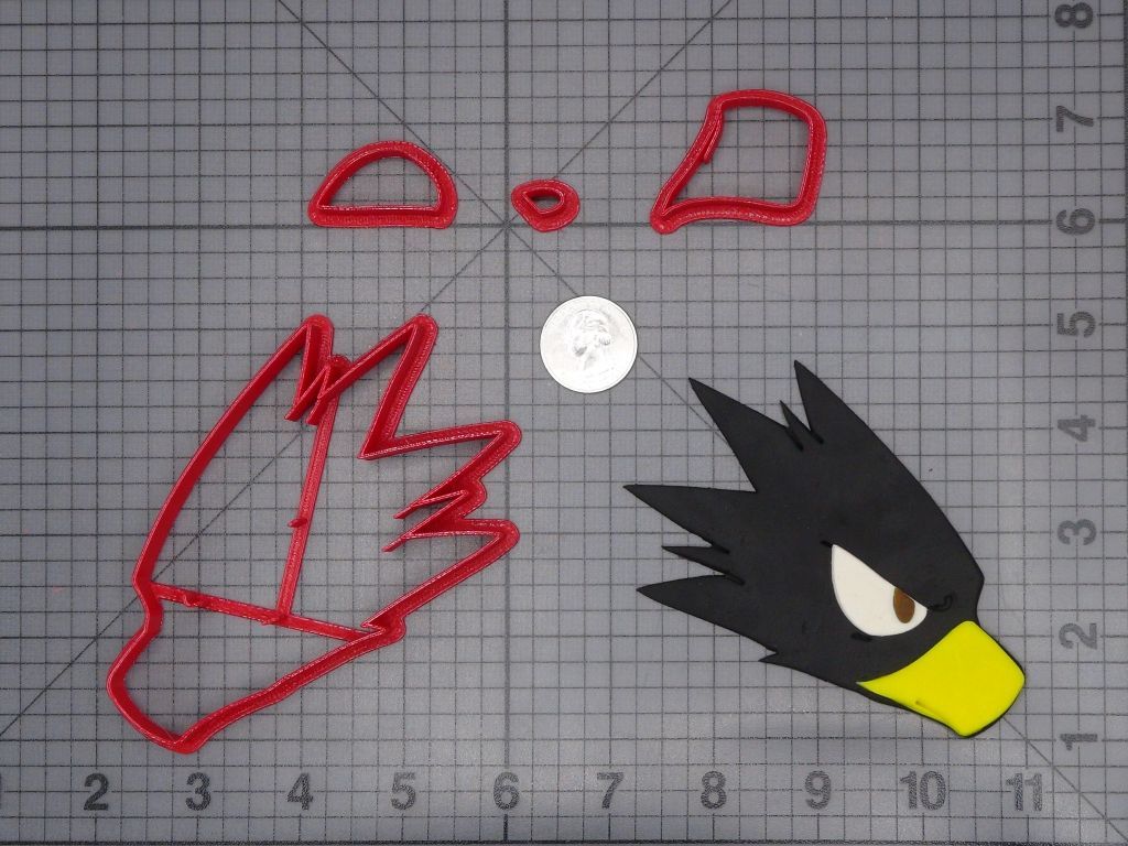My Hero Academia - Fumikage Tokoyami Head 266-H204 Cookie Cutter Set