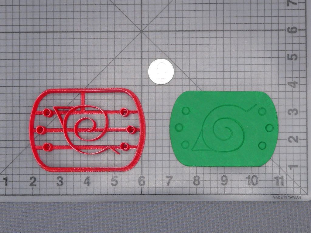 Naruto - Hidden Leaf Village Emblem 266-H420 Cookie Cutter