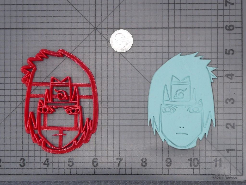 Naruto - Sasuke Head 266-H282 Cookie Cutter