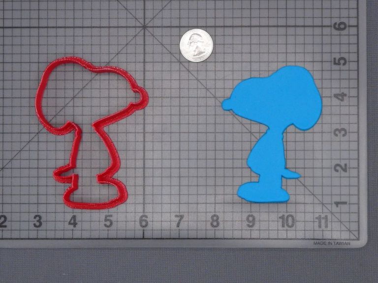 Peanuts - Snoopy Body 266-H563 Cookie Cutter Silhouette