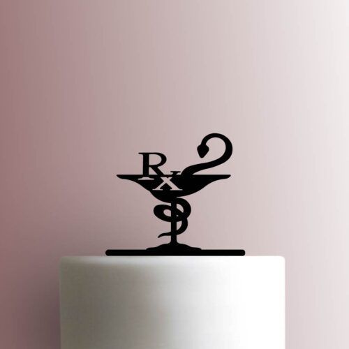 Pharmacy RX Symbol 225-B245 Cake Topper