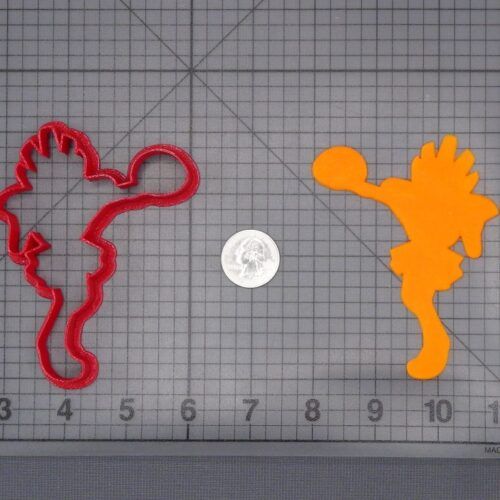 Pokemon - Hitmonchan Body 266-H354 Cookie Cutter Silhouette