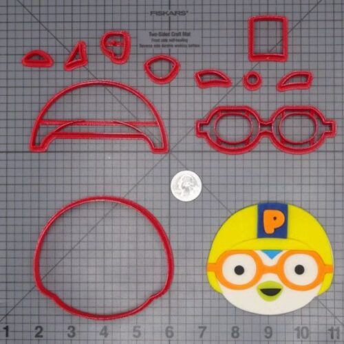 Pororo the Little Penguin - Pororo Head 266-H062 Cookie Cutter Set