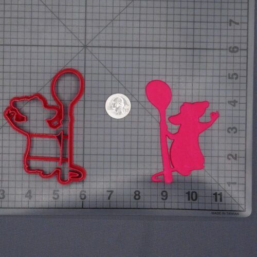 Ratatouille - Remy with Spoon 266-H144 Cookie Cutter