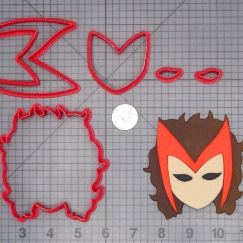 Scarlet Witch Head 266-H472 Cookie Cutter Set