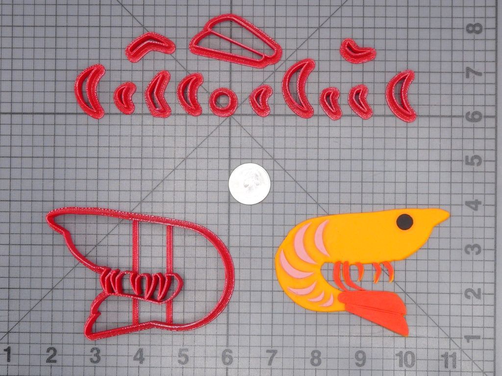 Shrimp 266-H132 Cookie Cutter Set