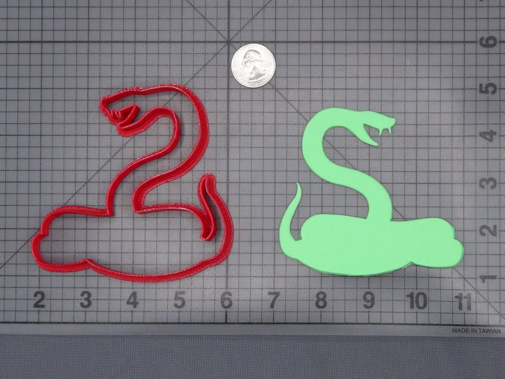 Snake 266-H602 Cookie Cutter Silhouette