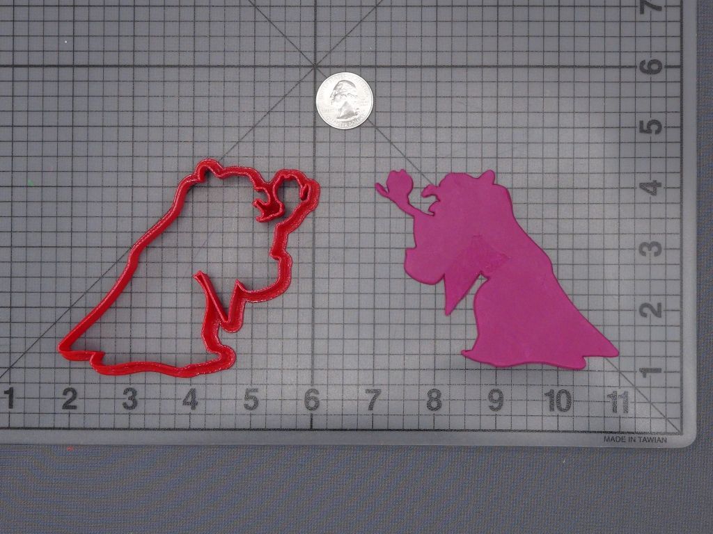 Snow White and the Seven Dwarfs - Evil Queen Body 266-H353 Cookie Cutter Silhouette
