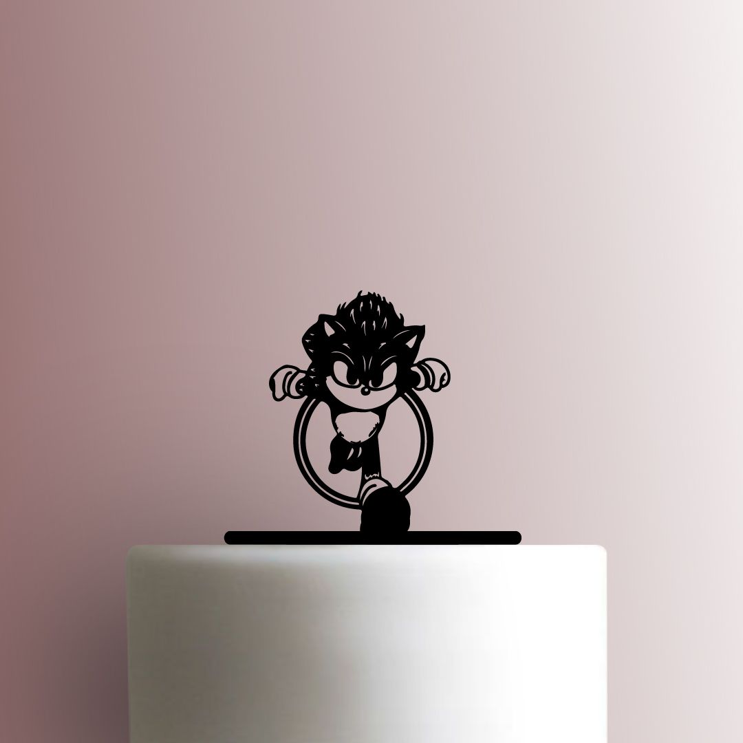 Sonic the Hedgehog Running 225-B229 Cake Topper