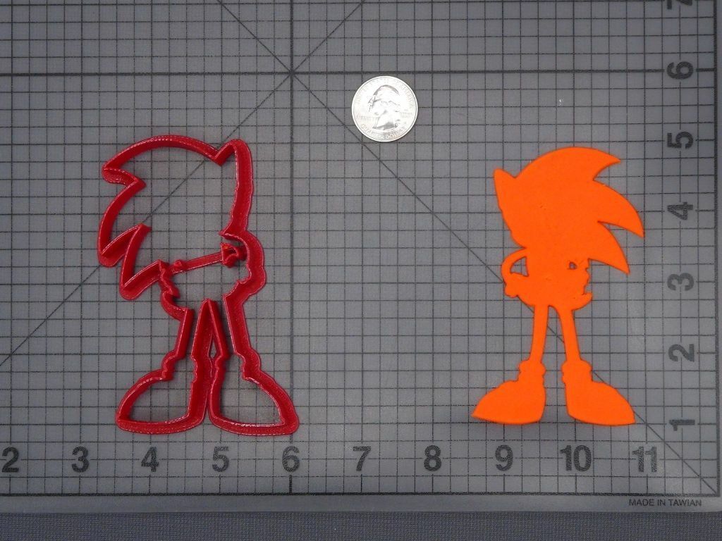 Sonic the Hedgehog - Sonic Body 266-H462 Cookie Cutter