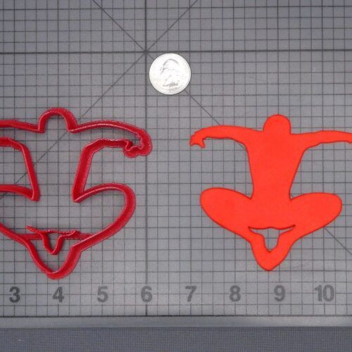 Spiderman Body 266-H564 Cookie Cutter Silhouette