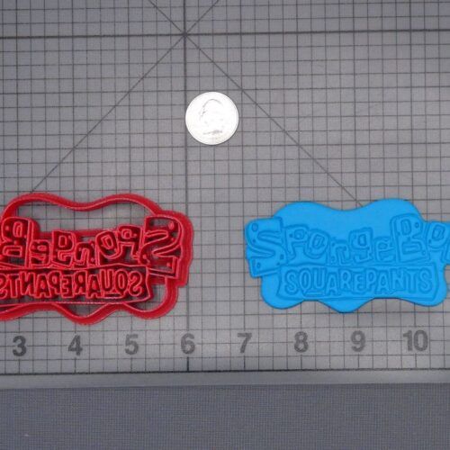 Spongebob Squarepants Logo 266-H213 Cookie Cutter