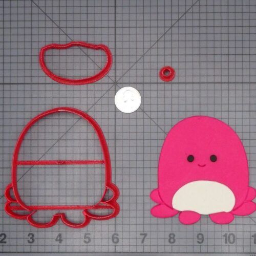Squishmallow - Veronica Octopus 266-H198 Cookie Cutter Set